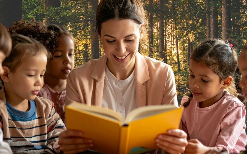 Besondere Tage im Waldkindergarten - Vorlese-Tag