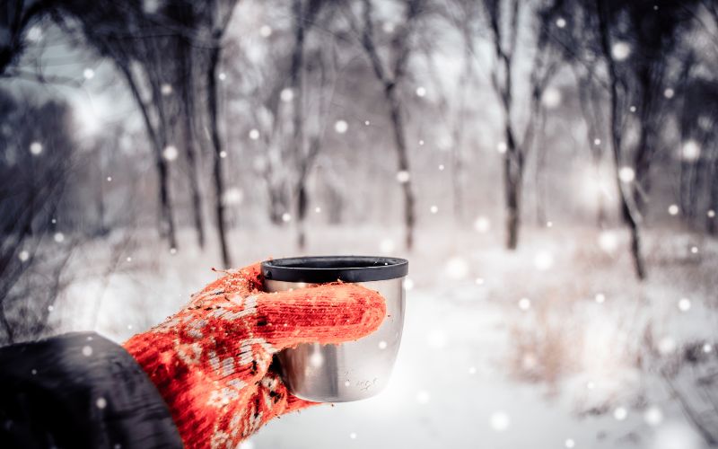 Rituale im Winter im Waldkindergarten